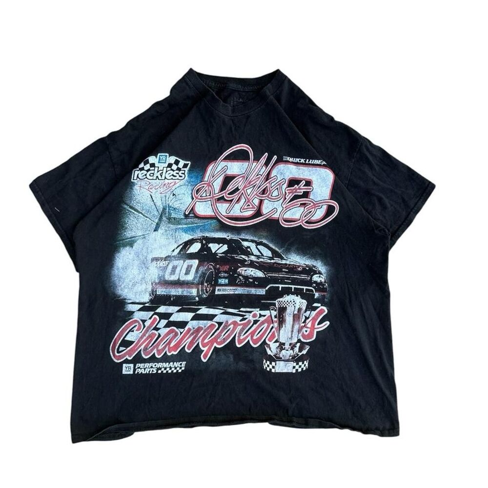 Nascar Men's Black T-shirt